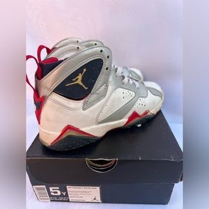 Air Jordan 7 Retro White Metallic Gold 5Y